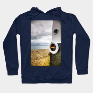 Mevagissey Lighthouse, Cornwall, UK Hoodie